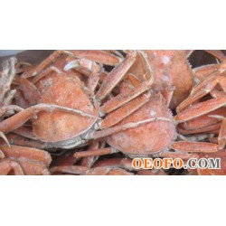 供应朝鲜籽蟹，朝鲜冷冻籽蟹，一级冷冻籽蟹，大连海鲜冷冻品