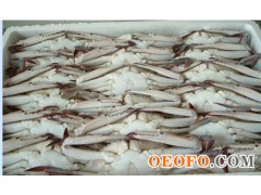 海鲜冻梭子蟹,蟹, 冷冻,海产,150到400G