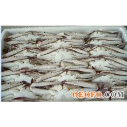 海鲜冻梭子蟹,蟹, 冷冻,海产,150到400G