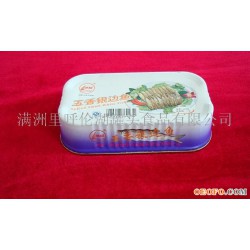 五香银边鱼罐头184g,罐头食品,即食罐头,鱼类罐头(中国 内蒙古呼伦贝尔)