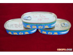 咸辣白鱼,白鱼罐头,罐头食品,鱼类罐头(中国 内蒙古呼伦贝尔)